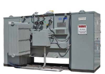 Transformador tipo subestación para sistemas de distribución industrial